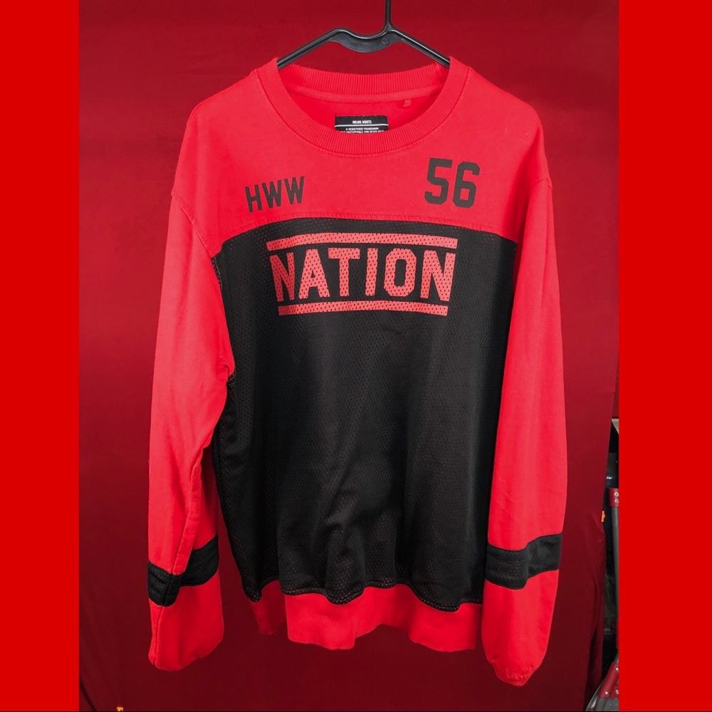 Paris Nation Black& Red sweater
